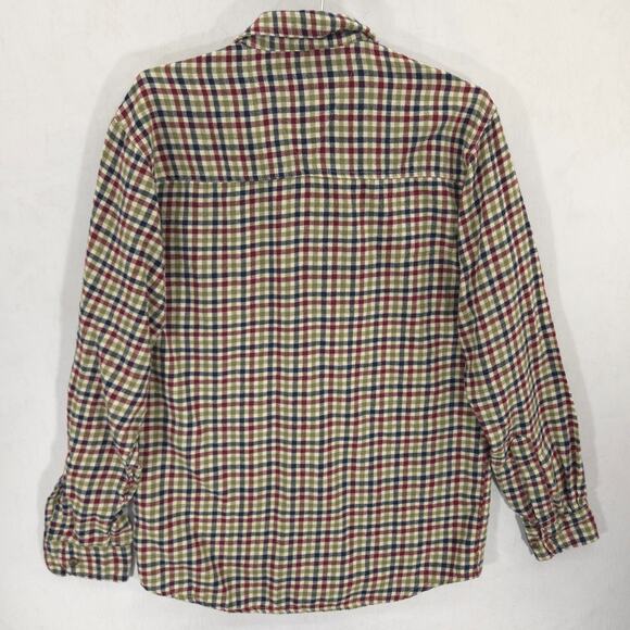 Realtree Flannel Shirt Mens S Multicolor Check Casual Long Sleeve Button Down - Picture 8 of 11